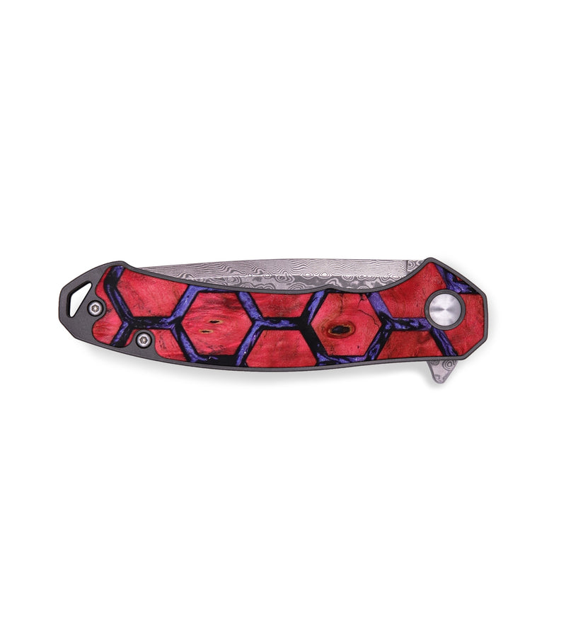 EDC Wood+Resin Pocket Knife - Kellen (Pattern, 643130)