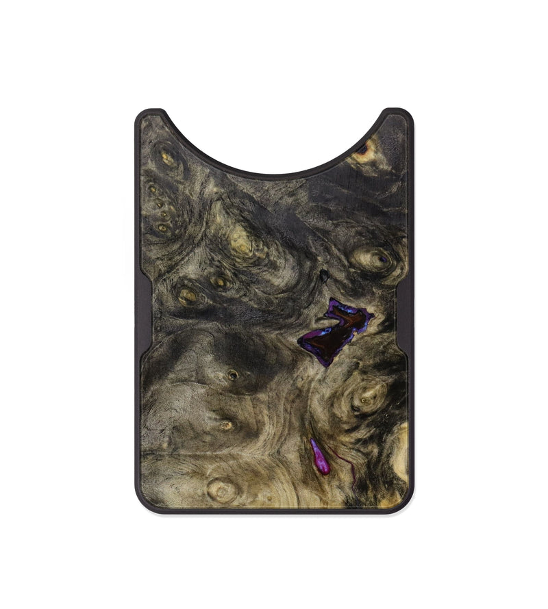 Alloy Wood+Resin Wallet - Gracelyn (Wood Burl, 647282)