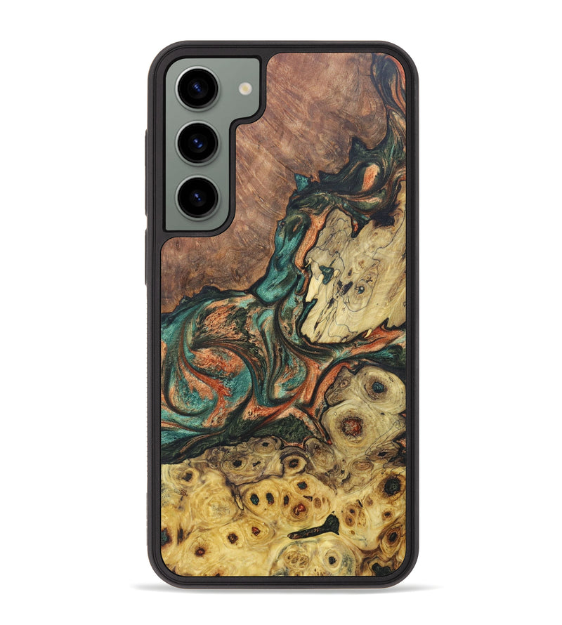 Galaxy S23 Plus Wood+Resin Phone Case - Enrique (Mosaic, 626407)