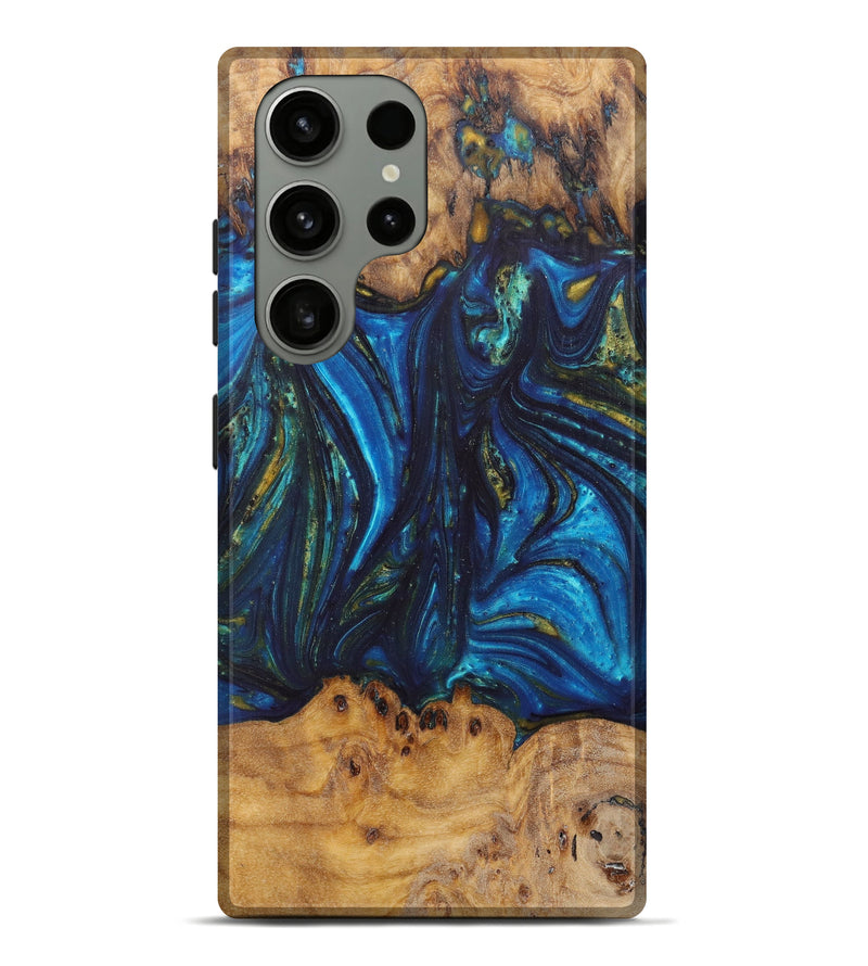 Galaxy S23 Ultra Wood+Resin Live Edge Phone Case - Sydnie (Artist Pick, 625393)
