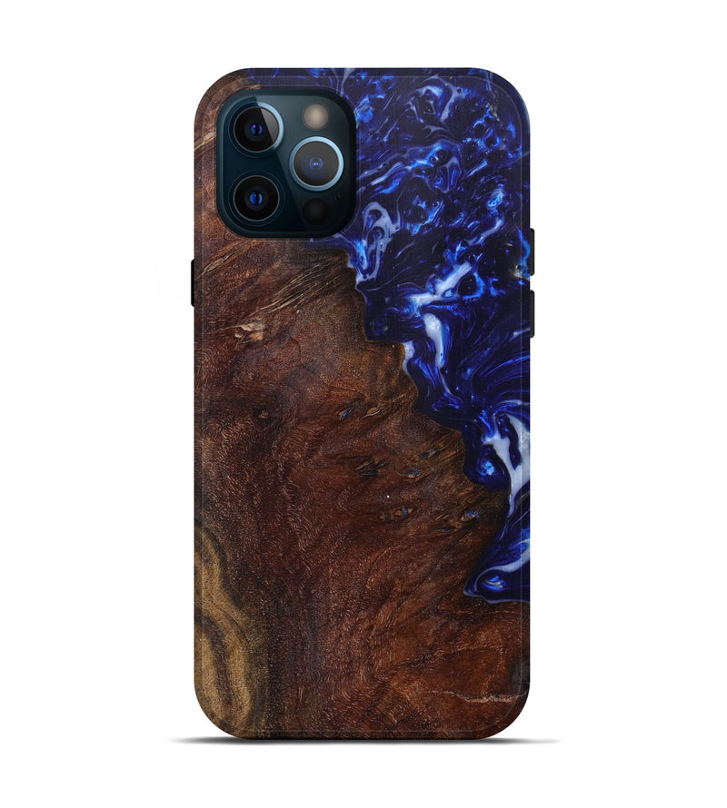 iPhone 12 Pro Wood+Resin Live Edge Phone Case - Annabella (Artist Pick, 611154)