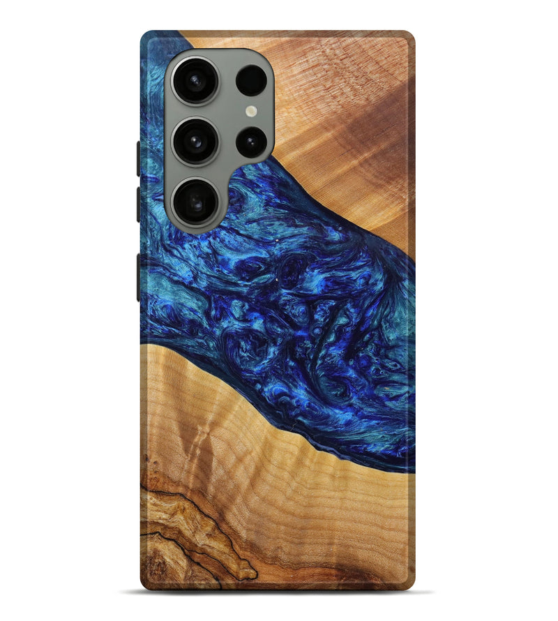 Galaxy S23 Ultra Wood+Resin Live Edge Phone Case - Tristin (Artist Pick, 623106)