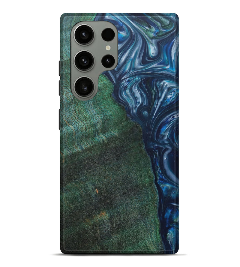 Galaxy S23 Ultra Wood+Resin Live Edge Phone Case - Selena (Artist Pick, 623174)