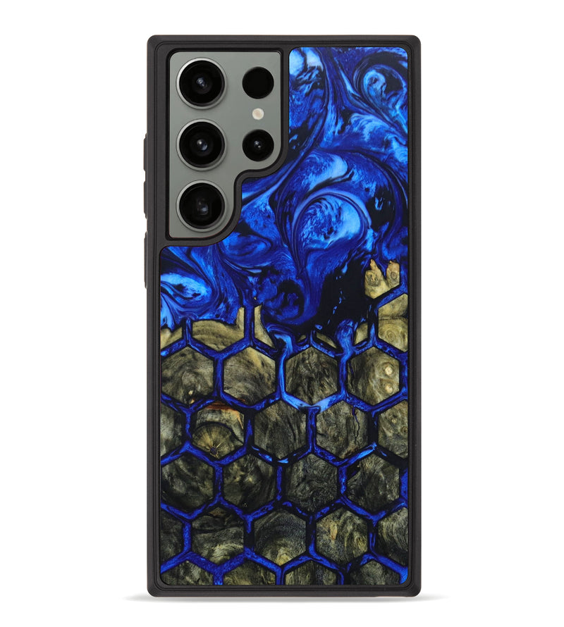 Galaxy S23 Ultra Wood+Resin Phone Case - Betsy (Pattern, 640748)
