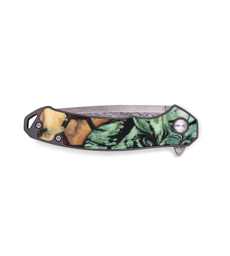 EDC Wood+Resin Pocket Knife - Remi (Pattern, 645881)