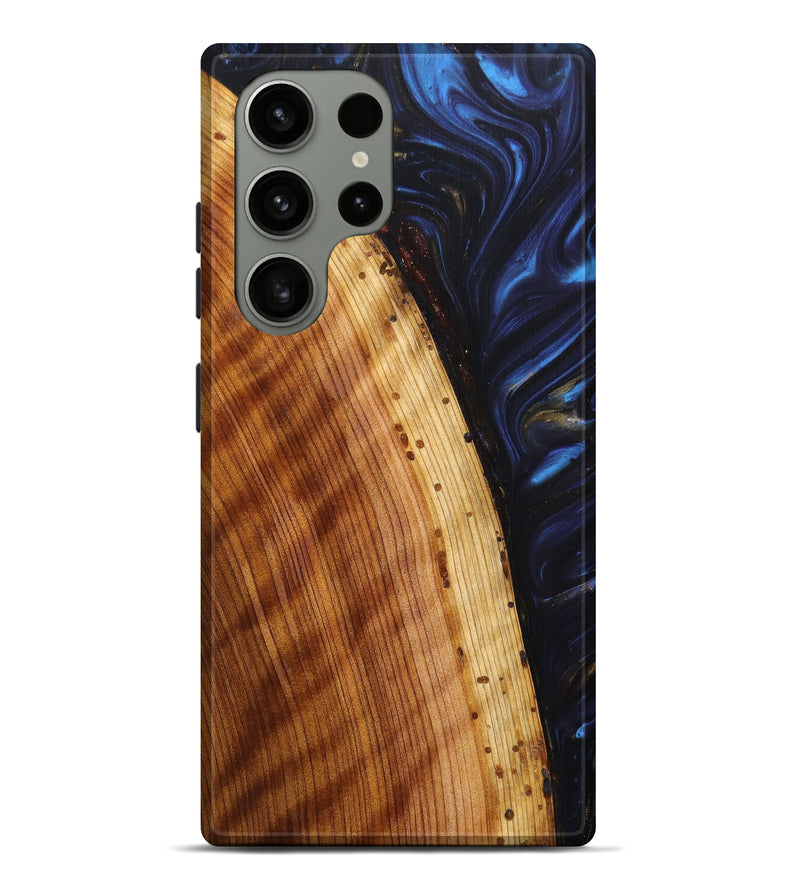 Galaxy S23 Ultra Wood+Resin Live Edge Phone Case - Carl (Artist Pick, 631107)