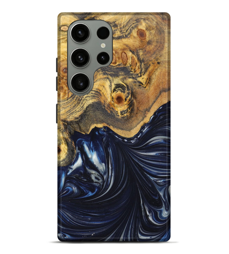 Galaxy S23 Ultra Wood+Resin Live Edge Phone Case - Paloma (Artist Pick, 630864)