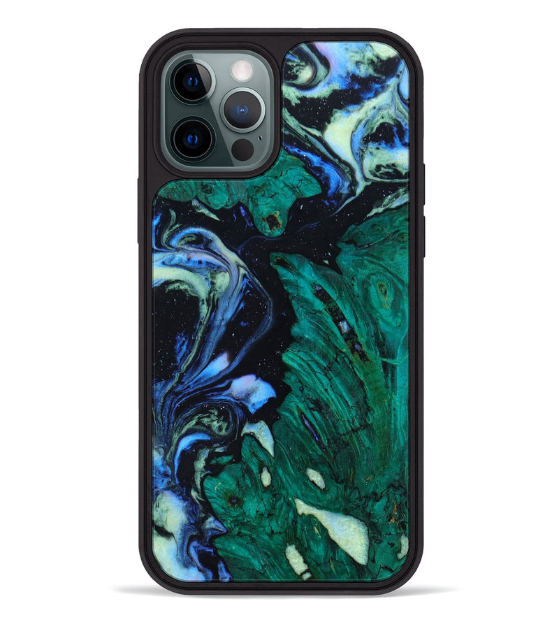 iPhone 12 Pro Wood+Resin Phone Case - Amarion (Aurora, 618578)