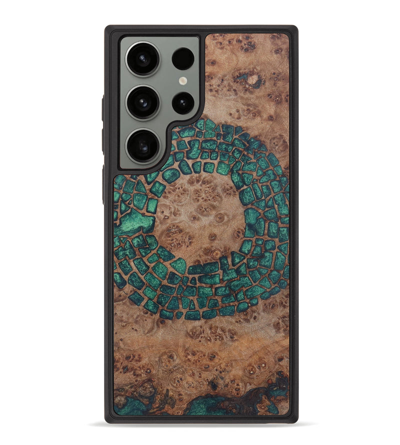 Galaxy S23 Ultra Wood+Resin Phone Case - Colten (Pattern, 621061)