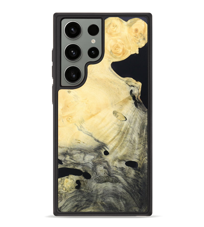 Galaxy S23 Ultra Wood+Resin Phone Case - Jerrell (Buckeye Burl, 626850)