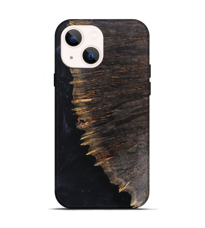 iPhone 13 Wood+Resin Live Edge Phone Case - Najee (Black & White, 623556)