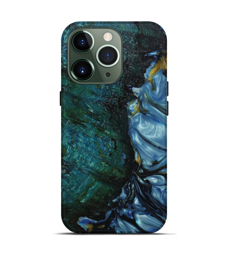 iPhone 13 Pro Wood+Resin Live Edge Phone Case - Vernon (Artist Pick, 644784)