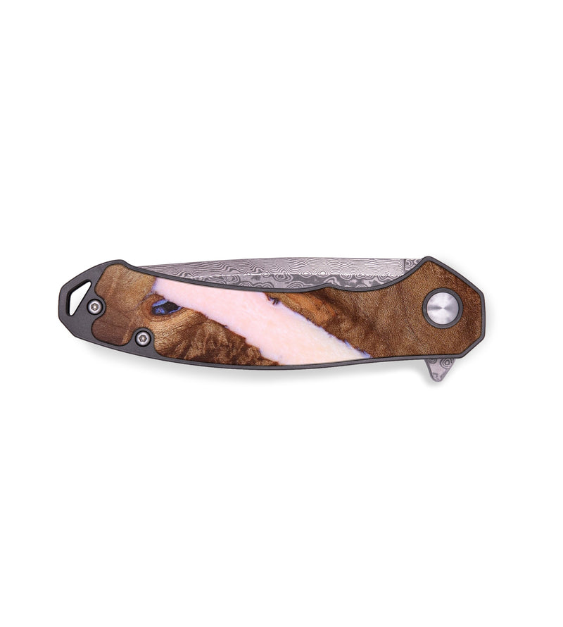 EDC Wood+Resin Pocket Knife - Marcus (Artist Pick, 639996)