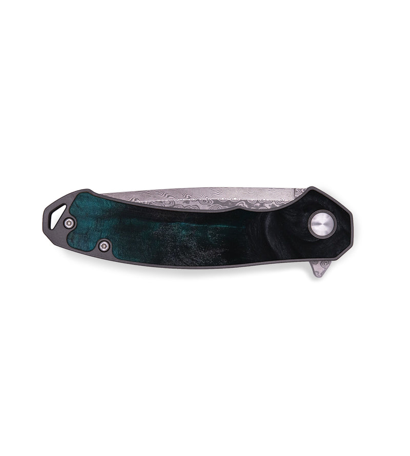 EDC Wood+Resin Pocket Knife - Spencer (Artist Pick, 643799)