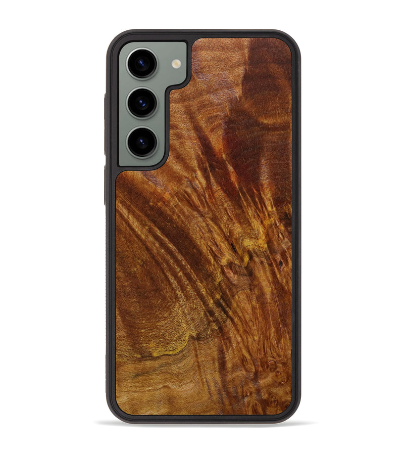 Galaxy S23 Plus Wood+Resin Phone Case - Solomon (Wood Burl, 642907)