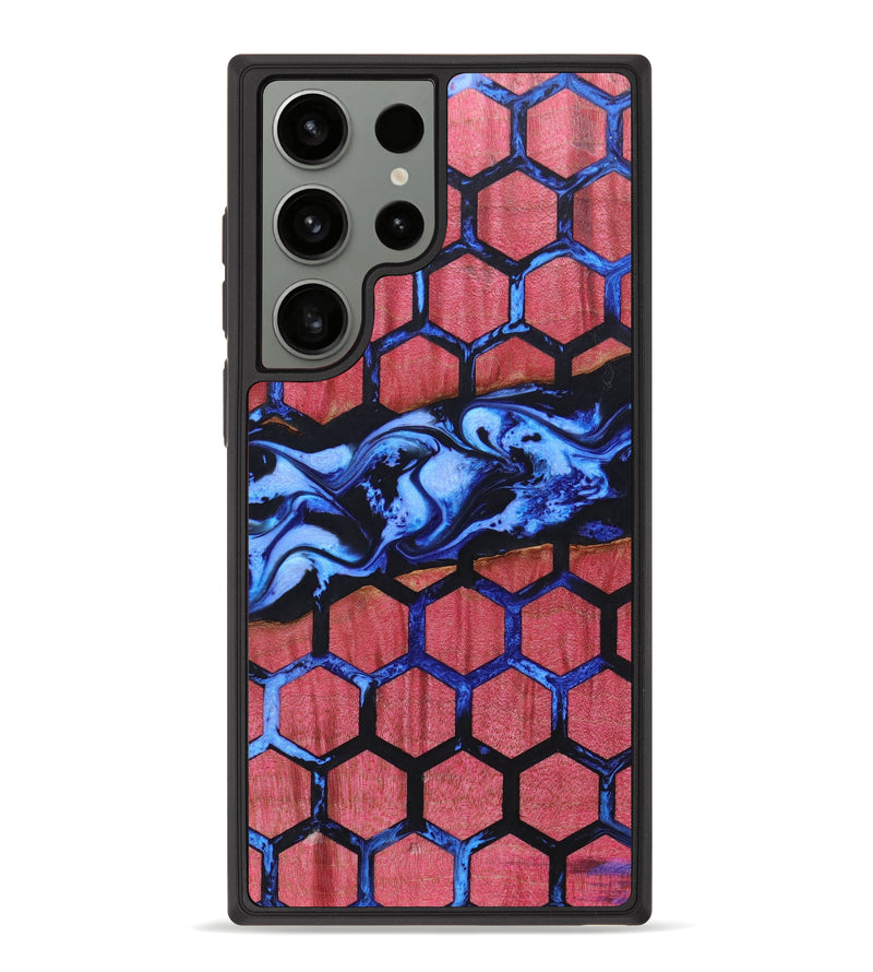 Galaxy S23 Ultra Wood+Resin Phone Case - Garrett (Pattern, 635725)