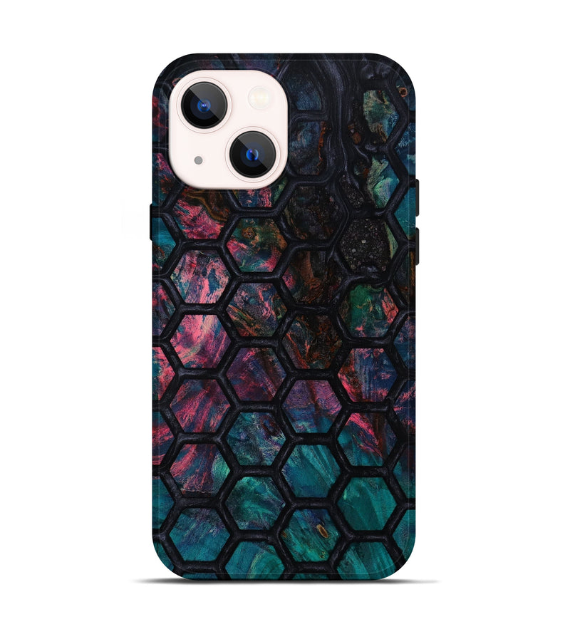 iPhone 13 Wood+Resin Live Edge Phone Case - Hudson (Pattern, 646298)