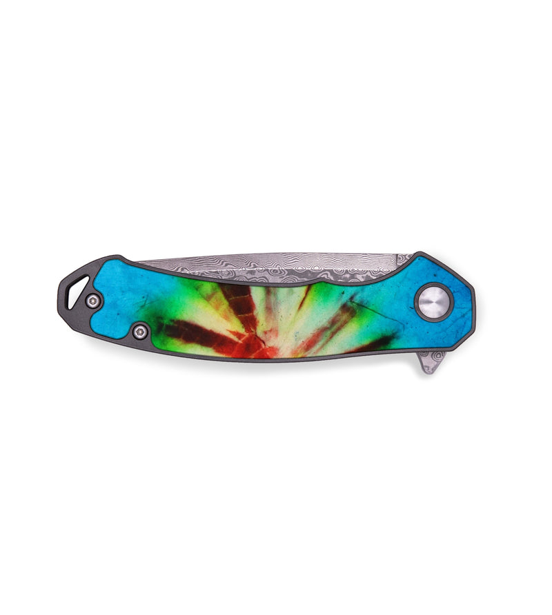 EDC ResinArt Pocket Knife - Julius (Retro, 637051)
