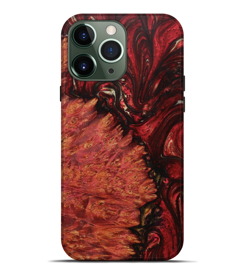 iPhone 13 Pro Max Wood+Resin Live Edge Phone Case - Kandace (Artist Pick, 614565)