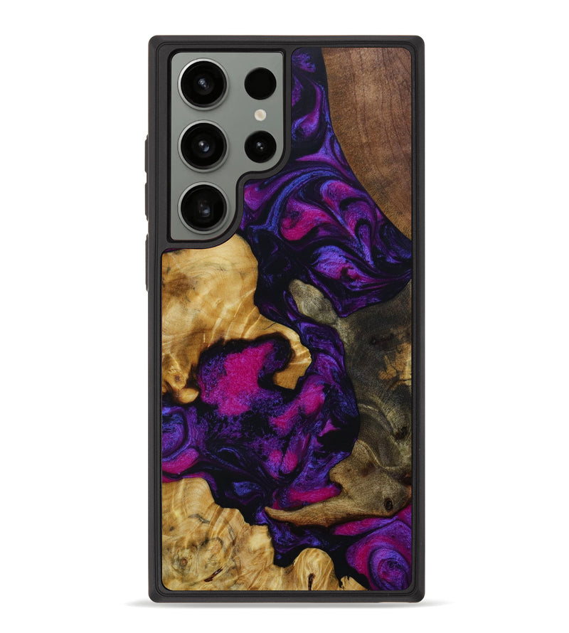 Galaxy S23 Ultra Wood+Resin Phone Case - Meredith (Mosaic, 646091)