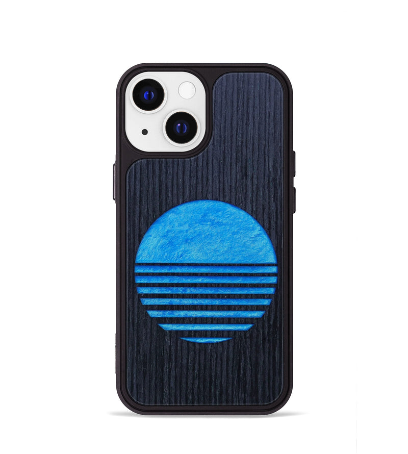 iPhone 13 mini Wood+Resin Phone Case - Madison (Retro, 634735)