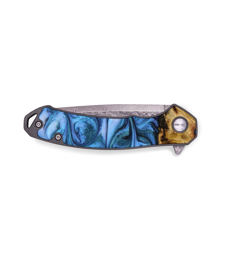 EDC Wood+Resin Pocket Knife - Guadalupe (Artist Pick, 647258)