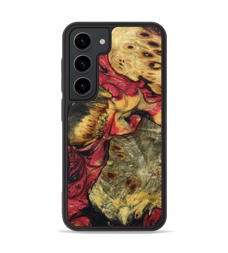 Galaxy S23 Wood+Resin Phone Case - Brian (Mosaic, 631182)