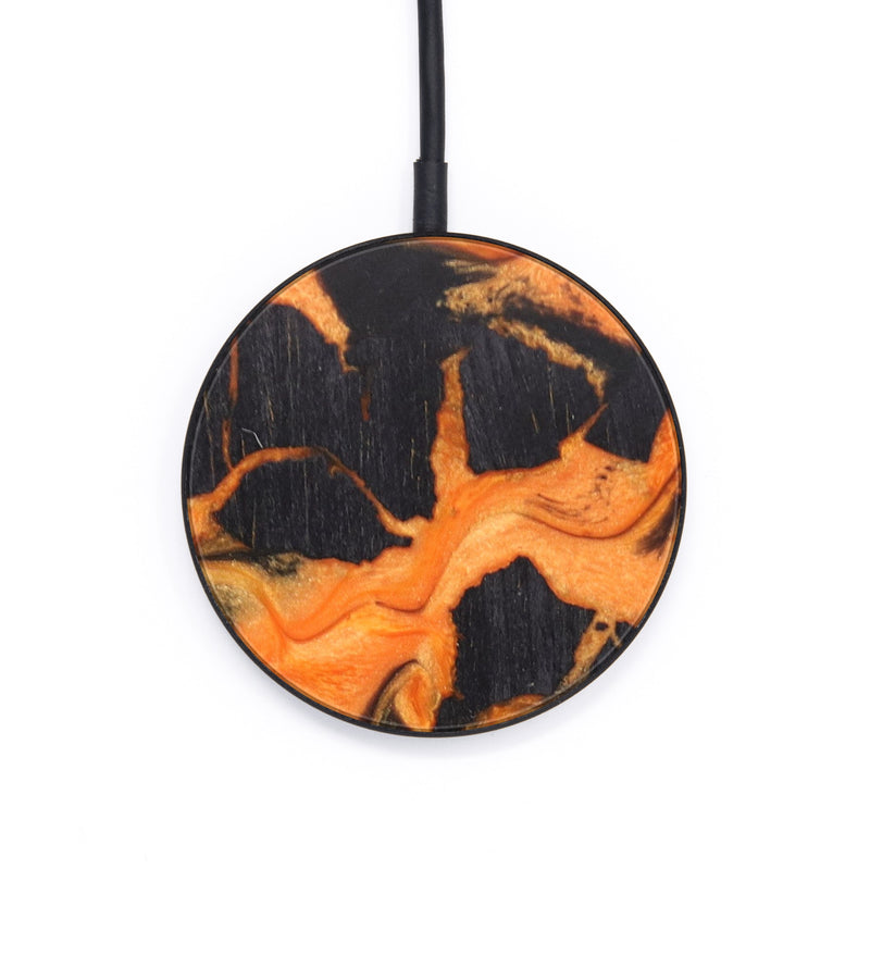 Circle Wood+Resin Wireless Charger - Dianne (Lava, 625120)