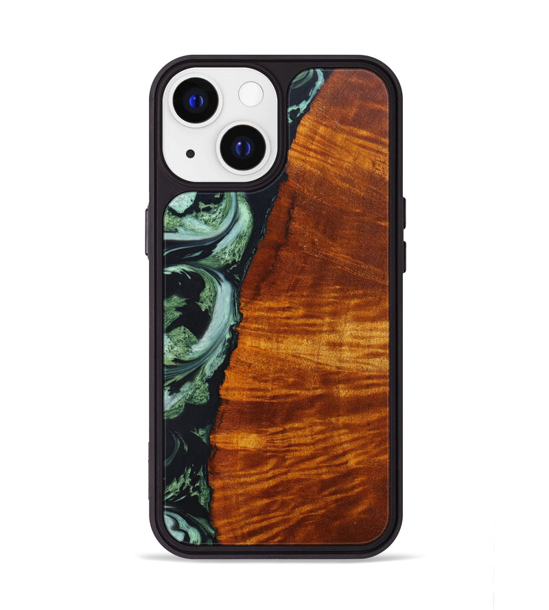 iPhone 13 Wood+Resin Phone Case - Rene (Artist Pick, 637506)