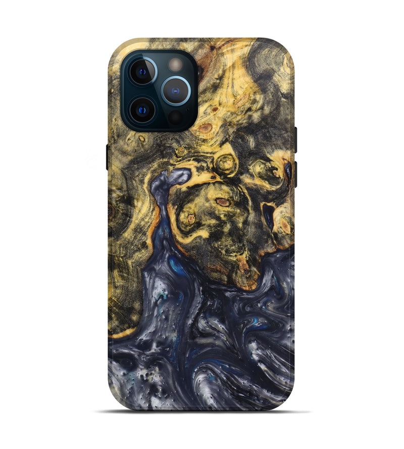 iPhone 12 Pro Wood+Resin Live Edge Phone Case - Isabelle (Artist Pick, 636203)