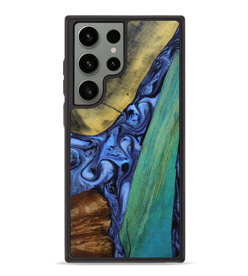 Galaxy S23 Ultra Wood+Resin Phone Case - Colson (Mosaic, 642050)