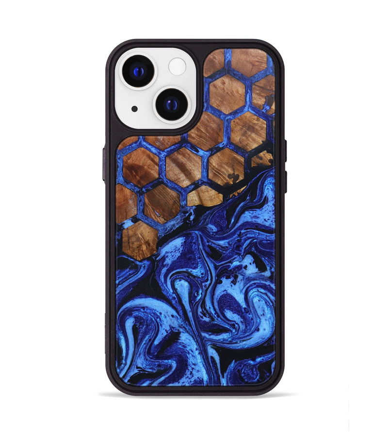 iPhone 13 Wood+Resin Phone Case - Darren (Pattern, 636980)