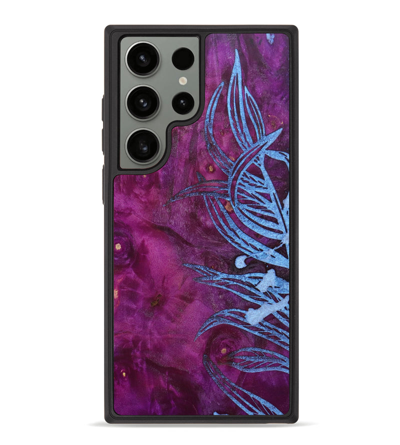 Galaxy S23 Ultra Wood+Resin Phone Case - Ethan (Spring, 640276)