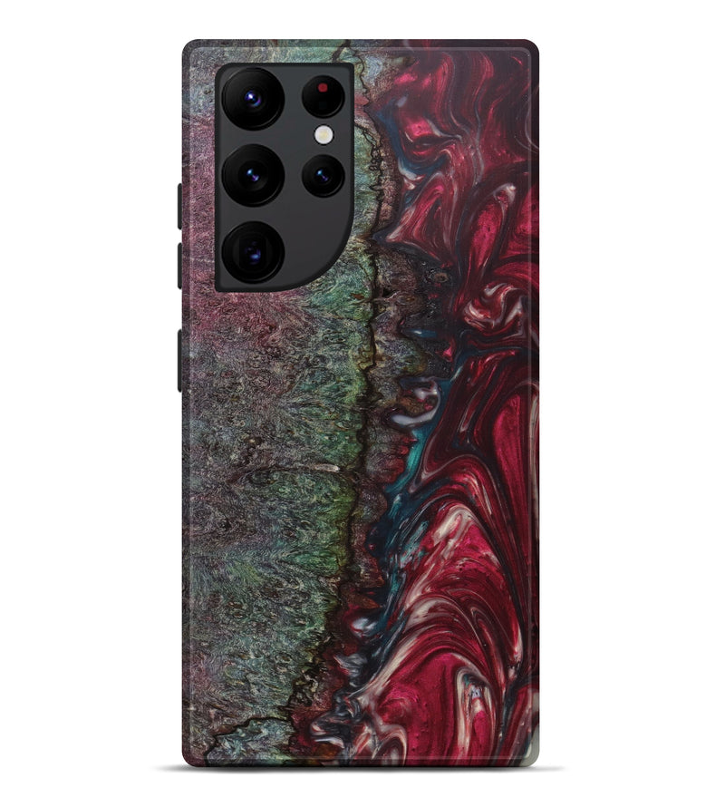 Galaxy S22 Ultra Wood+Resin Live Edge Phone Case - Winnie (Artist Pick, 616949)