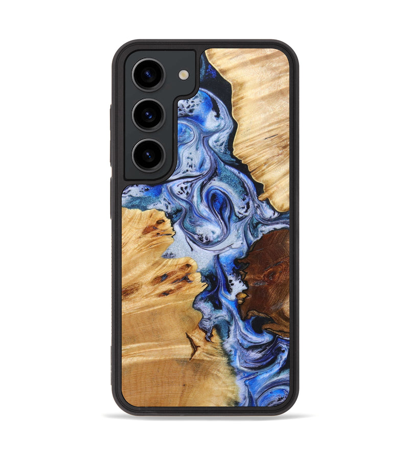 Galaxy S23 Wood+Resin Phone Case - Kimber (Mosaic, 631157)