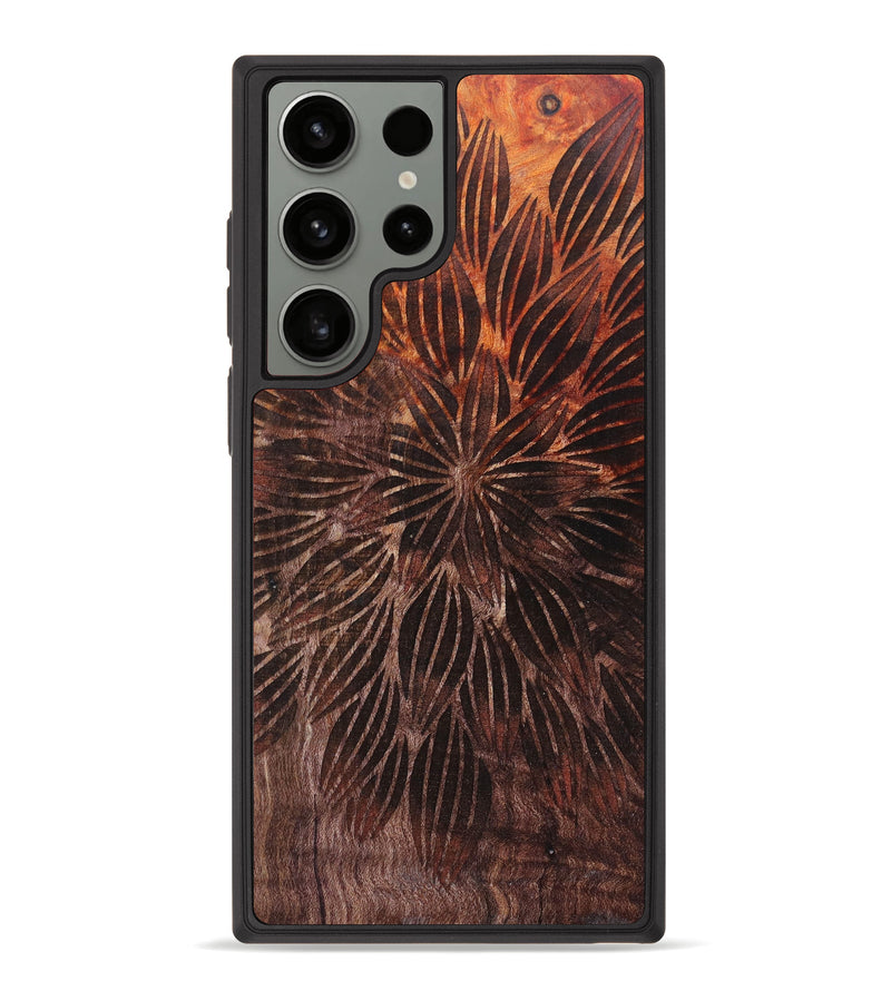 Galaxy S23 Ultra Wood+Resin Phone Case - Addisyn (Pattern, 628719)