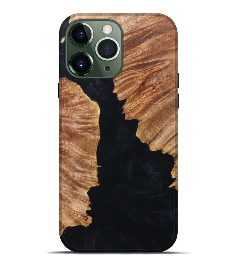 iPhone 13 Pro Max Wood+Resin Live Edge Phone Case - Diya (Artist Pick, 627694)
