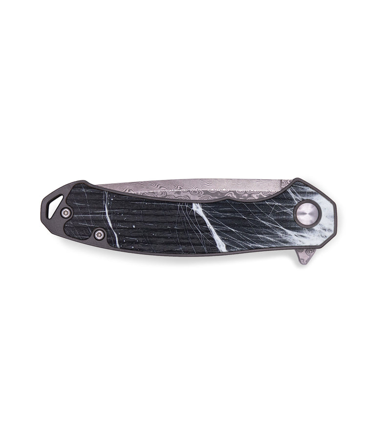 EDC Wood+Resin Pocket Knife - Jesse (Pattern, 647432)