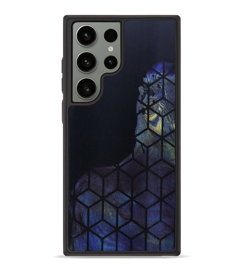 Galaxy S23 Ultra Wood+Resin Phone Case - Dalary (Pattern, 621054)