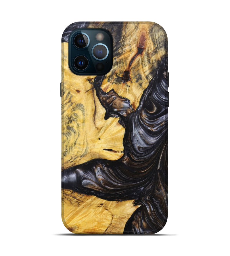 iPhone 12 Pro Wood+Resin Live Edge Phone Case - Westin (Artist Pick, 625750)