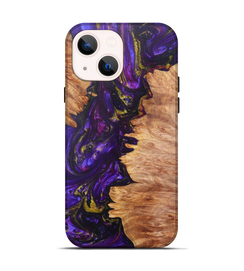 iPhone 14 Wood+Resin Live Edge Phone Case - Nissie (Artist Pick, 608645)
