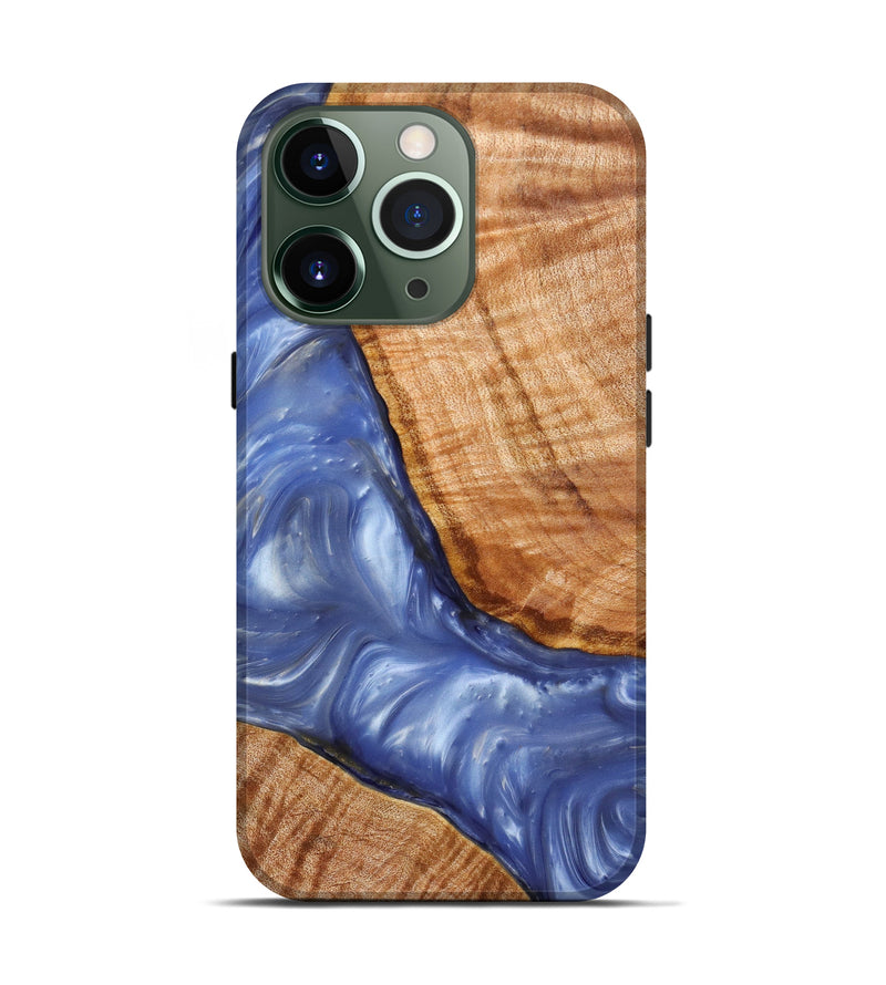 iPhone 13 Pro Wood+Resin Live Edge Phone Case - Jamal (Artist Pick, 633321)