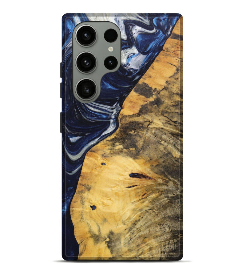 Galaxy S23 Ultra Wood+Resin Live Edge Phone Case - Josef (Artist Pick, 634168)