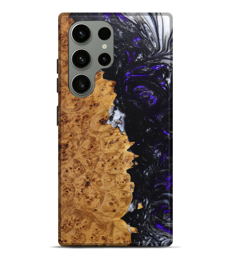 Galaxy S23 Ultra Wood+Resin Live Edge Phone Case - Teagan (Artist Pick, 626657)