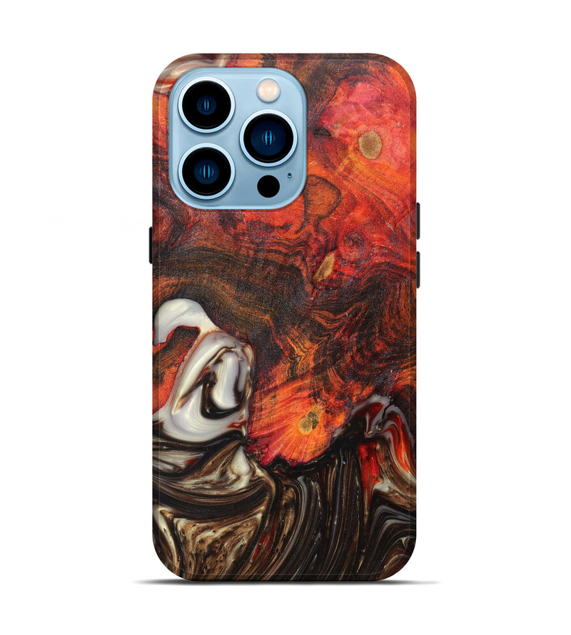 iPhone 14 Pro Wood+Resin Live Edge Phone Case - Elisha (Artist Pick, 625524)