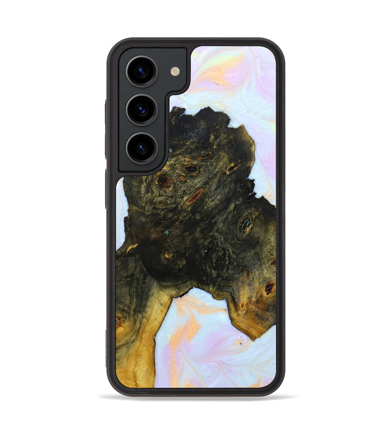 Galaxy S23 Wood+Resin Phone Case - Valerie (Retro, 636301)