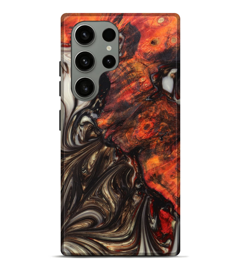 Galaxy S23 Ultra Wood+Resin Live Edge Phone Case - Ingrid (Artist Pick, 630836)