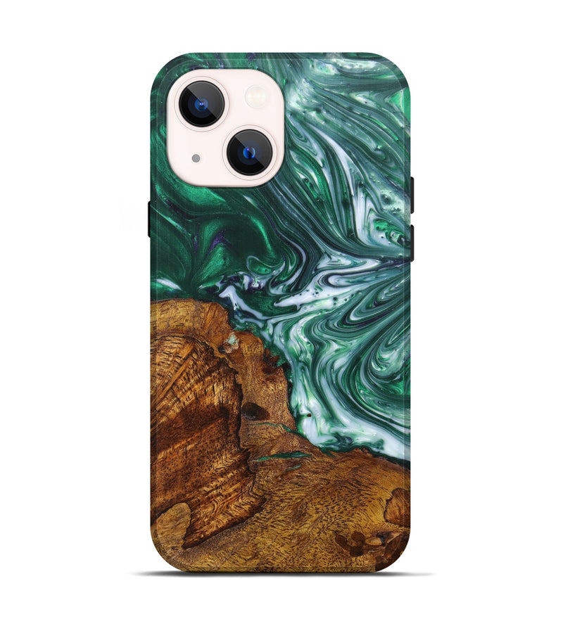 iPhone 13 Wood+Resin Live Edge Phone Case - Jessalyn (Artist Pick, 605666)