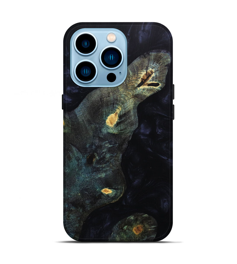 iPhone 14 Pro Wood+Resin Live Edge Phone Case - Katsumi (Artist Pick, 633306)