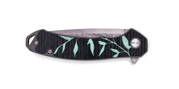 EDC Wood+Resin Pocket Knife - Brendon (Spring, 641819)
